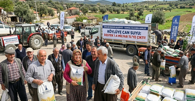 İzmir'de köylüye can suyu: Destek 1,4 milyara çıktı