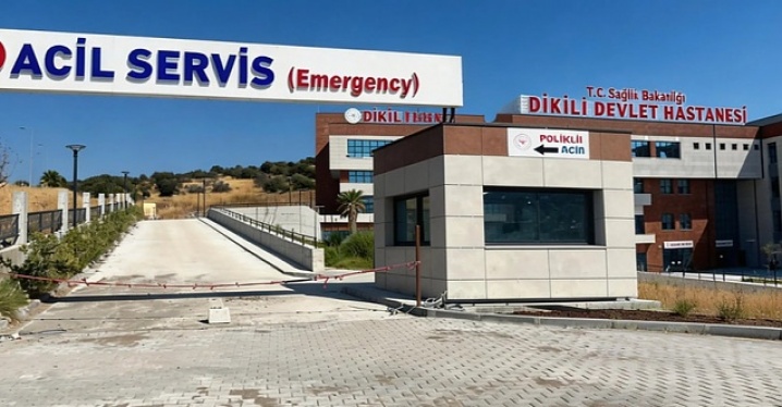 Dikili Devlet Hastanesi hasta kabulü başladı