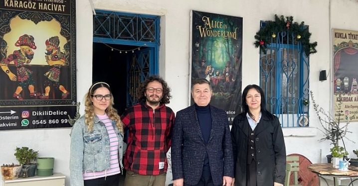 Dikili’de çocuklar "kültür ve sanat" ile buluşuyor: "Zeytin müzesi kültür sanat köyü" kapılarını açtı